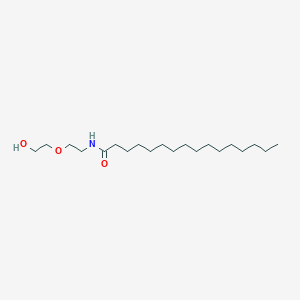 molecular formula C20H41NO3 B13729997 N-[2-(2-hydroxyethoxy)ethyl]hexadecanamide 