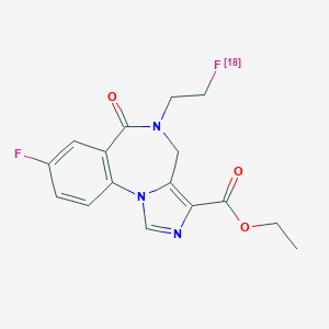 5-(2'-(18F)Fluoroethyl)flumazenil