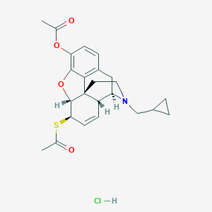 3-Acetyl-6-(acetylthio)-N-(cyclopropylmethyl)normorphine