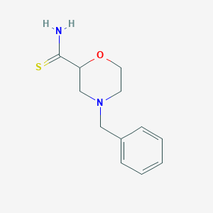 4-Benzylmorpholine-2-carbothioamide
