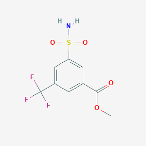 Methyl 3-sulfamoyl-5-(trifluoromethyl)benzoate