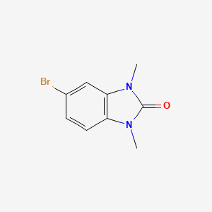 molecular formula C9H9BrN2O B1373073 5-bromo-1,3-dimethyl-2,3-dihydro-1H-1,3-benzodiazol-2-one CAS No. 53439-89-7