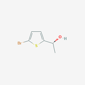 molecular formula C6H7BrOS B1373076 (1R)-1-(5-bromothiophen-2-yl)ethan-1-ol CAS No. 224622-12-2