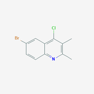 6-Bromo-4-chloro-2,3-dimethylquinoline