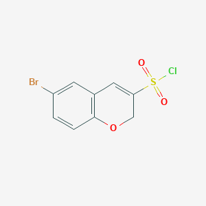 6-bromo-2H-chromene-3-sulfonyl chloride
