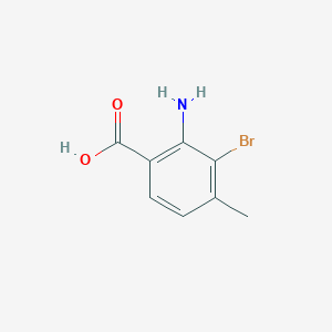 2-Amino-3-bromo-4-methylbenzoic acid
