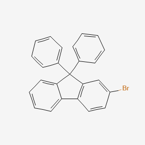 molecular formula C25H17B B1373088 2-Bromo-9,9-diphenylfluorene CAS No. 474918-32-6