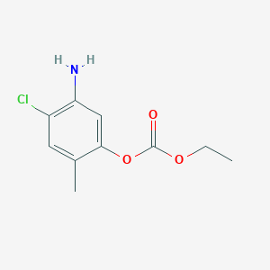 5-Amino-4-chloro-2-methylphenyl ethyl carbonate