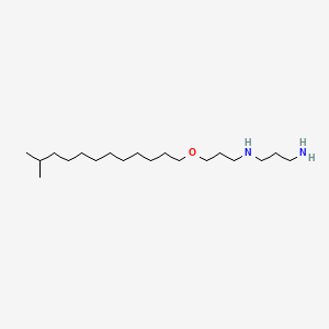 molecular formula C19H42N2O B13731054 N-[3-(Isotridecyloxy)propyl]propane-1,3-diamine CAS No. 68479-04-9