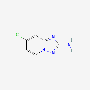 7-Chloro-[1,2,4]triazolo[1,5-a]pyridin-2-amine