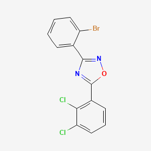 3-(2-Bromophenyl)-5-(2,3-dichlorophenyl)-1,2,4-oxadiazole