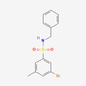 N-Benzyl-3-bromo-5-methylbenzenesulfonamide