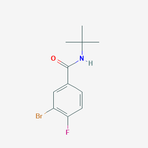 T-Butyl 3-bromo-4-fluorobenzamide