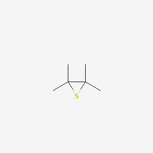 molecular formula C6H12S B13731275 Tetramethylthiirane CAS No. 17066-32-9