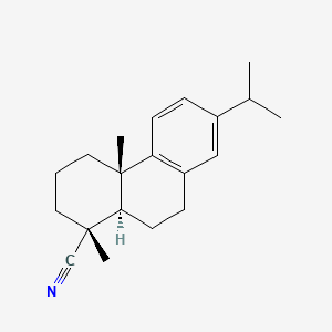 molecular formula C20H27N B13731320 Dehydroabietonitrile CAS No. 31148-95-5