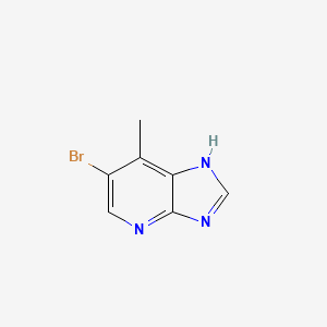 6-bromo-7-methyl-1H-imidazo[4,5-b]pyridine