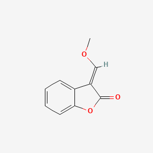 molecular formula C10H8O3 B13731551 (3E)-3-(methoxymethylene)-1-benzofuran-2(3H)-one 
