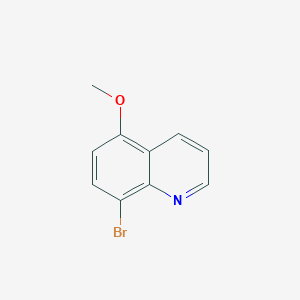 molecular formula C10H8BrNO B1373161 8-Bromo-5-methoxyquinoline CAS No. 1312610-18-6