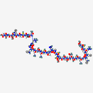 molecular formula C177H268N52O50S6 B13731653 w-Grammotoxin SIA 