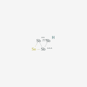 molecular formula HSb3Se B13731674 CID 6336297 CAS No. 37367-15-0