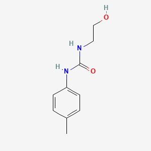 molecular formula C10H14N2O2 B13731698 1-(2-Hydroxyethyl)-3-(4-methylphenyl)urea CAS No. 14009-33-7