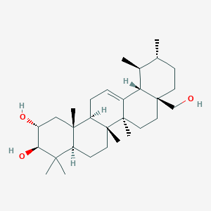molecular formula C30H50O3 B13731712 Corosolinol CAS No. 4547-28-8