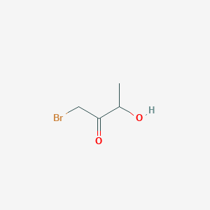 molecular formula C4H7BrO2 B13731752 1-Bromo-3-hydroxybutan-2-one CAS No. 134409-99-7
