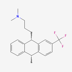 molecular formula C21H24F3N B13731782 Fluotraceno CAS No. 35764-73-9