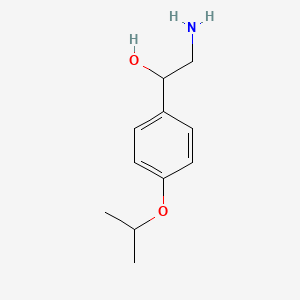 2-Amino-1-[4-(propan-2-yloxy)phenyl]ethan-1-ol