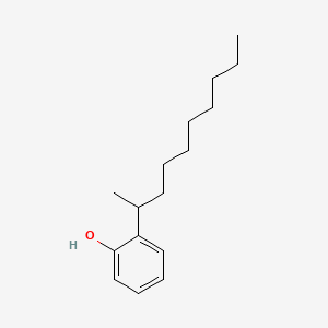 molecular formula C16H26O B13731974 2-(1-Methylnonyl)phenol CAS No. 4338-64-1
