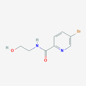 5-bromo-N-(2-hydroxyethyl)pyridine-2-carboxamide