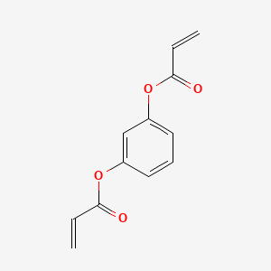 molecular formula C12H10O4 B13732091 1,3-Phenylenediacrylate CAS No. 35289-72-6