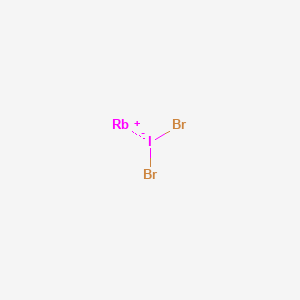 molecular formula Br2IRb B13732211 Rubidium bromoiodide CAS No. 13595-97-6