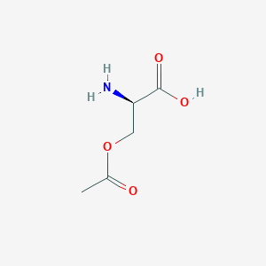 molecular formula C5H9NO4 B13732300 H-D-Ser(ac)-oh 