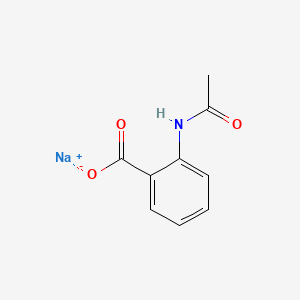 molecular formula C9H8NNaO3 B13732367 Sodium 2-(acetylamino)benzoate CAS No. 2870-60-2