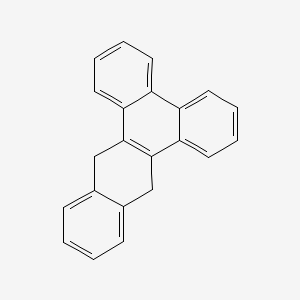 molecular formula C22H16 B13732394 9,14-Dihydrobenzo[b]triphenylene CAS No. 35281-25-5