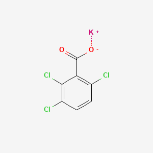 molecular formula C7H2Cl3KO2 B13732463 Potassium 2,3,6-trichlorobenzoate CAS No. 4559-30-2