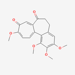 molecular formula C20H20O6 B13732513 Deacetylamino-7-oxocolchicine CAS No. 1850-57-3