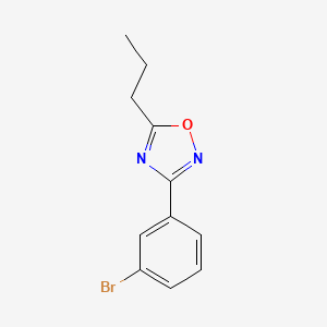 3-(3-Bromophenyl)-5-propyl-1,2,4-oxadiazole