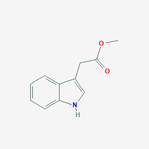 molecular formula C11H11NO2 B137327 Methyl indole-3-acetate CAS No. 1912-33-0
