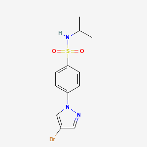N-Isopropyl 4-(4-bromopyrazol-1-YL)benzenesulfonamide