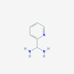 molecular formula C6H9N3 B13732842 Pyridin-2-ylmethanediamine CAS No. 20027-68-3