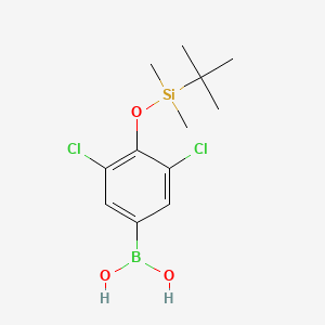 4-(tert-Butyldimethylsilyloxy)-3,5-dichlorophenylboronic acid