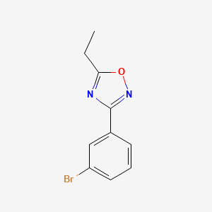 3-(3-Bromophenyl)-5-ethyl-1,2,4-oxadiazole