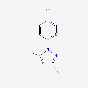 5-bromo-2-(3,5-dimethyl-1H-pyrazol-1-yl)pyridine
