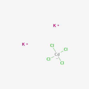 molecular formula CdCl4K2 B13732948 Dipotassium tetrachlorocadmate(2-) CAS No. 20648-91-3