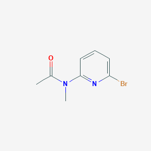 molecular formula C8H9BrN2O B1373297 N-(6-Bromopyridin-2-YL)-N-methylacetamide CAS No. 1133116-43-4