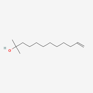 molecular formula C13H26O B13733007 2-Methyldodec-11-en-2-ol CAS No. 34386-60-2