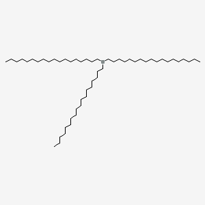 molecular formula C54H111Al B13733042 Aluminum, trioctadecyl- CAS No. 3041-23-4