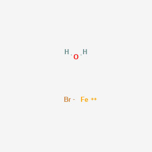 molecular formula BrFeH2O+ B13733138 Iron(2+);bromide;hydrate 